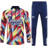 Chándal Arsenal 2025/26-Half zipper Yellow with red